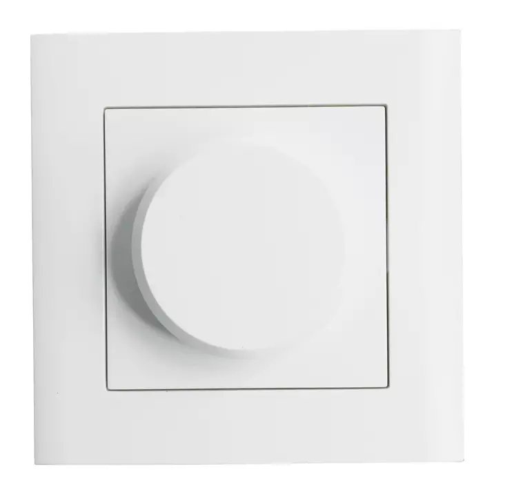 Harju valonsäädin 3-300 W (LED 3-100 W) valkoinen - Uppo-asennus rasiat ja kytkimet - 0020771 - 1