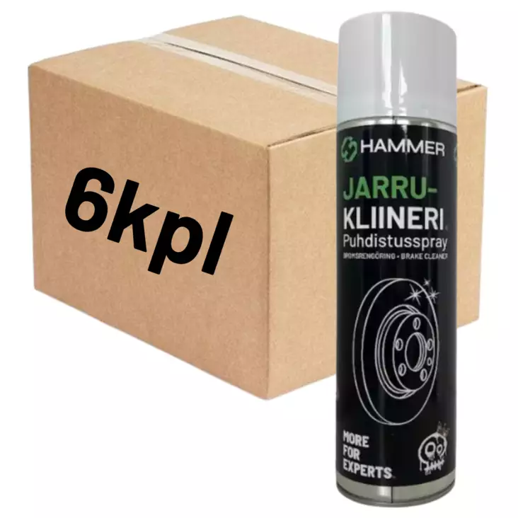 HS Hammer Jarrukliineri 500ml LAATIKKO (6kpl) - Puhdistussprayt - 0019761 - 1