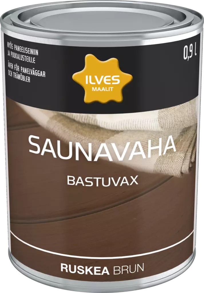 Ilves Saunavaha Ruskea 0,9L - Saunan käsittelyaineet - 0007311 - 1