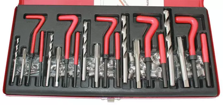 Kierteen korjaussarja 131-os. - Kierretyökalusarjat - 0017791 - 1