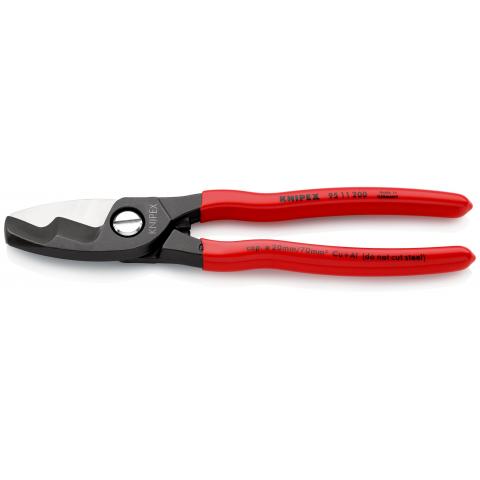 Knipex Kaapelileikkuri 200mm, 20mm/70mm2 - Sivuleikkurit - 0014651 - 1
