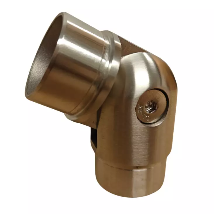 Kulmajatko säädettävä 0-90 ast harjattu RST 42,4mm - Tukitangot ja kahvat - 0019351 - 1