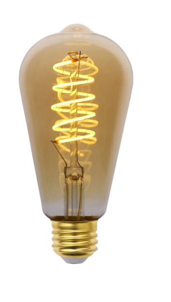 Led Energie Antiikkilamppu ST64/E27 4W 260lm himmennettävä, kirkas - Led-polttimot - 0004161 - 1