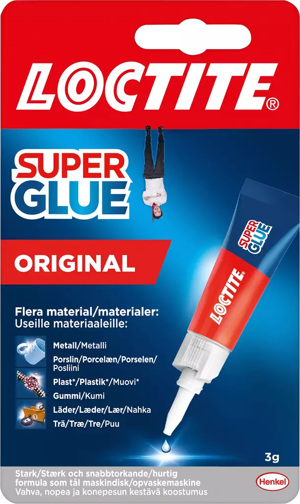 Loctite Super Glue Original 3g - Pikaliimat - 0001491 - 1