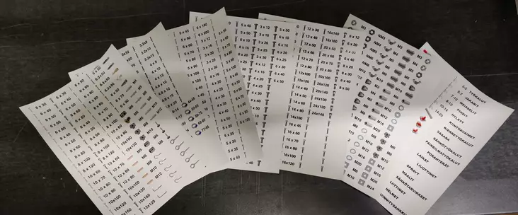 Lokerikon tarrasarja 665-os. - Lokerikot - 0015041 - 1