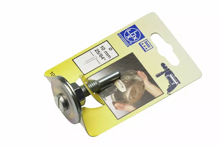 Lux Laikanpidin 10mm Akseli 6mm - Laikanpitimet ja tukilaikat - 0008051 - 1