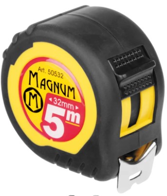 Magnum Rullamitta 5m/32mm - Rullamitat ja avokelamitat - 0013081 - 1