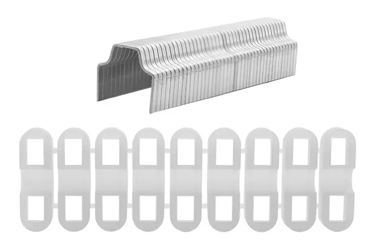 Miles Kaapelisinkilä 4mm, 63kpl (No. 15) + Eristeet 30kpl - Niitit nitojaan - 0015421 - 1