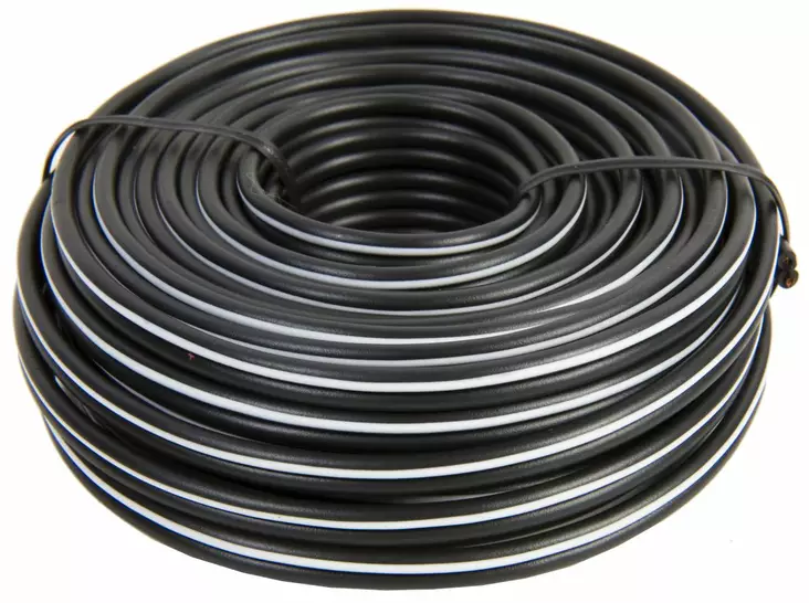 M+ kaiutinjohto musta 2x0.5mm2 10m - Johdot ja asennustarvikkeet - 0008311 - 1