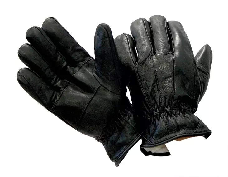 Nahkasormikkaat miesten, fleecevuori - Talvityökäsineet - 0014601 - 1