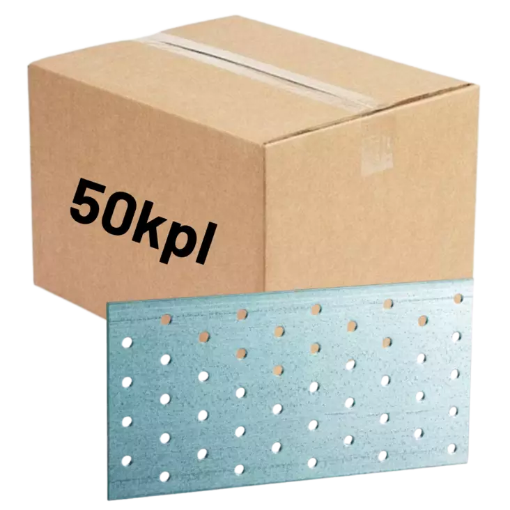 Naulauslevy 100x300x2,0mm 50kpl (LTK) - Naulauslevyt - 0022381 - 1