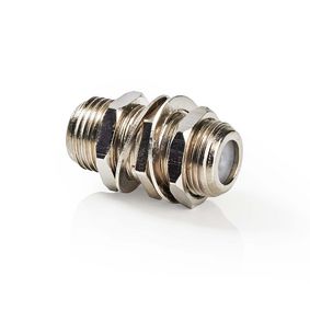 Nedis Satelliitti- ja antenni-sovitin F naaras-F naaras - Antenni- ja datatarvikkeet - 0007051 - 1