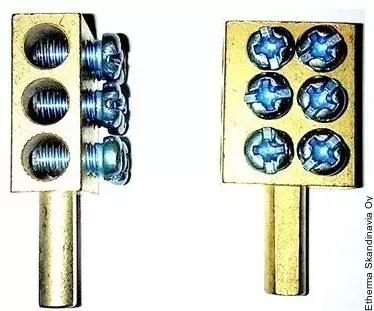 N/PE haaroitusliitin Nikale 6-os - Liittimet ja tarvikkeet - 0019631 - 1