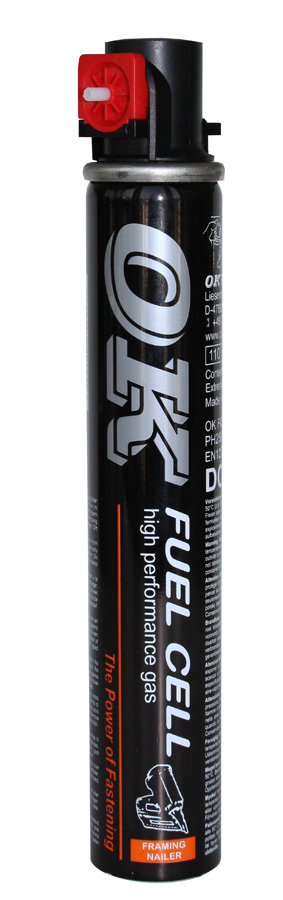 OK korkeapainenaulainkaasu 40g, 80ml - Konenaulat 21´ - 0000811 - 1