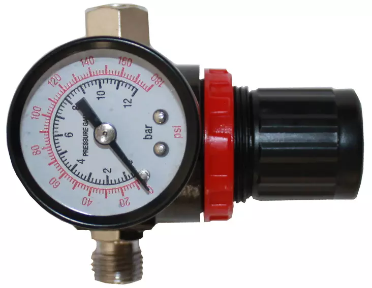 Paineensäädin 1/4" mittarilla - Paineensäätimet - 0017881 - 1