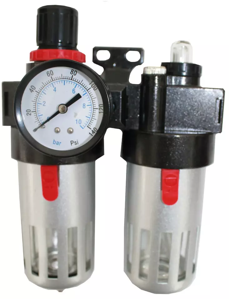 Paineensäätöyksikkö 2- in-1 (1/4") - Paineensäätimet - 0019211 - 1