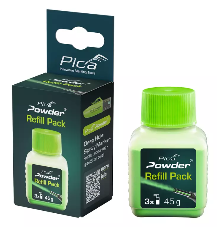Pica Täyttöpakkaus Pica powder jauhemerkintä pumppuun - Merkkauskynät ja tussit - 0021561 - 1