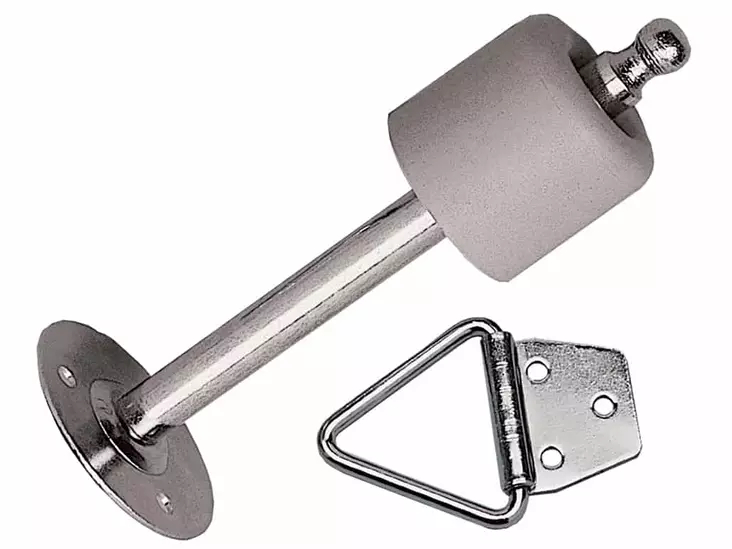 Pisla ovenkiinnitin 140mm sinkitty teräs/kumi - Aukipitolaitteet - 0001871 - 1