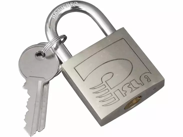 Pisla riippulukko 40mm alumiini - Riippulukot - 0001931 - 1