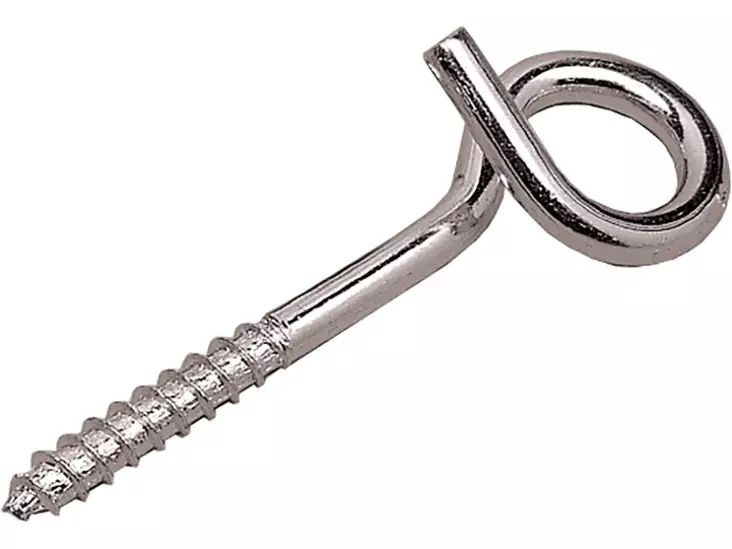 Pisla saparakoukku 6x100mm 2kpl sinkitty - Katto- ja kulmakoukut - 0002211 - 1