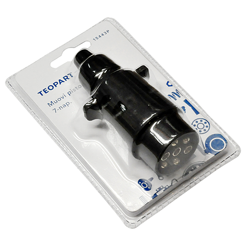 Pistoke 7-napainen muovi - Pv- pistokkeet ja johdot - 0008611 - 1