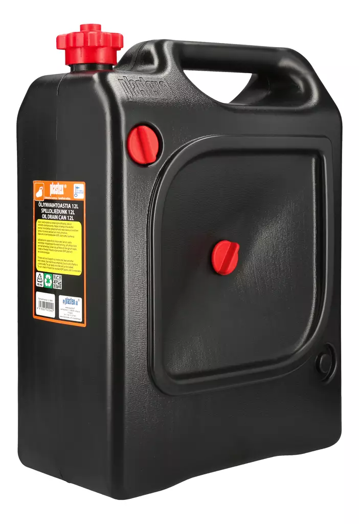 Plastex öljynvaihtoastia 12L musta eko - Öljynvaihtoastiat ja suppilot - 0000011 - 1