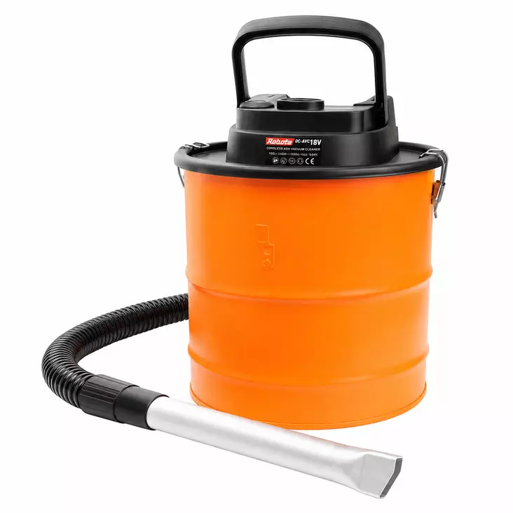 Robota akkutuhkaimuri DC-AVC18V, 12L runko - Rakennus- ja teollisuusimurit - 0022041 - 1