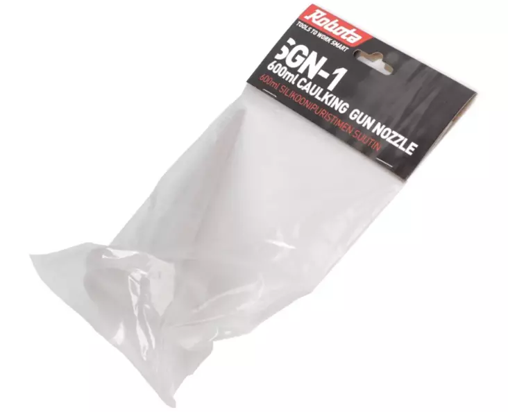 Robota Silikonipuristimen 600ml suutin 1kpl - Silikonipuristimet ja uretaanipistoolit - 0018721 - 1