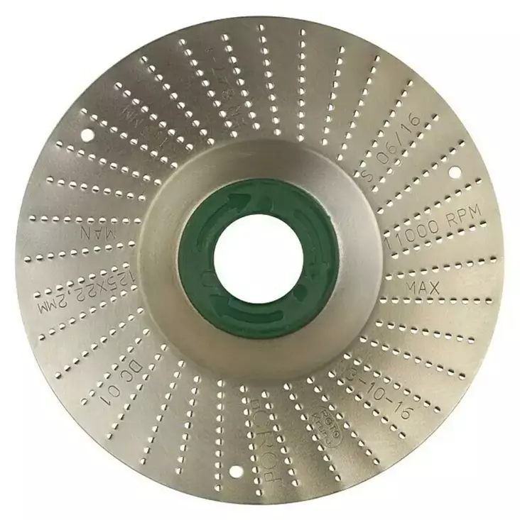 Rotorasp muotoilulaikka 125mm, hammastus 1,5mm - Hiomalaikat - 0015411 - 1