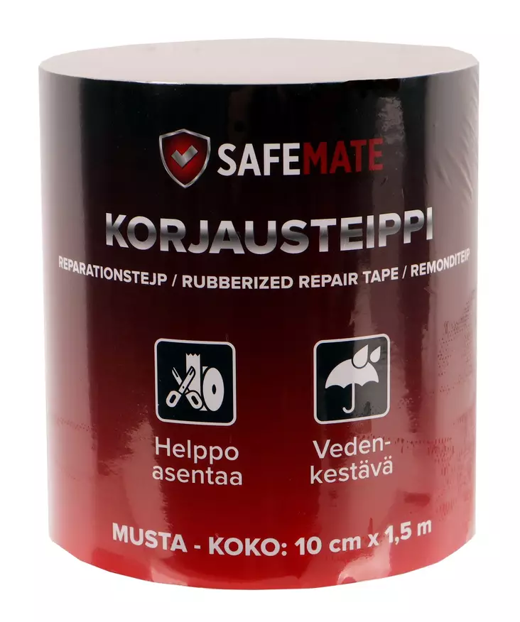SafeMate Korjausteippi 100mm x 1,5m vedenpitävä - Asennusteipit - 0017601 - 1