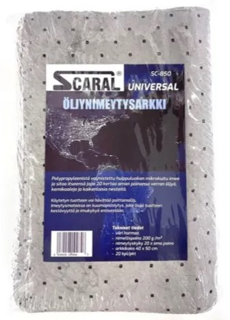 Scaral öljynimeytysarkki 40x50cm arkki, 20kpl/pkt - Erikoisöljyt ja muut öljyt - 0014921 - 1