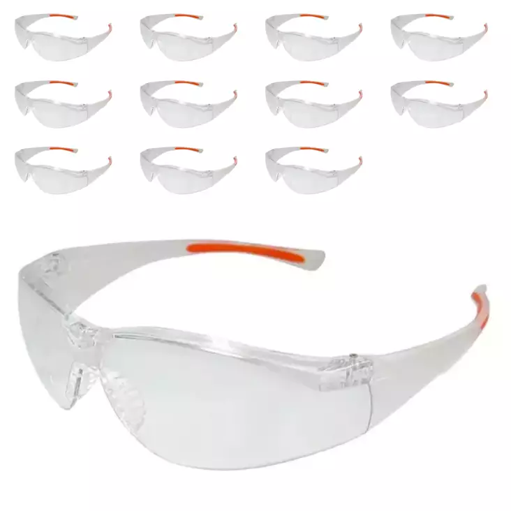 SG Suojalasit kirkas PRO 12kpl (RASIA) - Suojalasit ja kasvonsuojaimet - 0019051 - 1