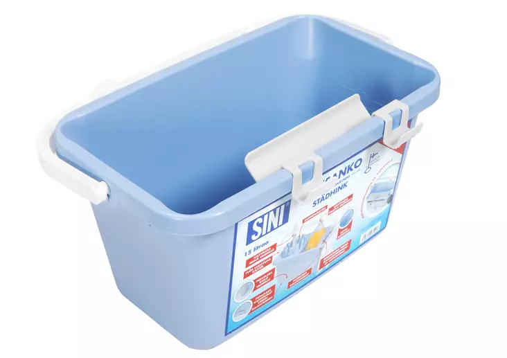 Sini Sinisanko 15l (sis. ämpäri + teline välineille) - Siivousvälineet - 0014291 - 1