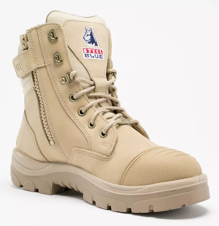 Steel Blue Turvamaihari Southern Cross Zip S3 Hiekka 38 - Työkengät ja sukat - 0019161 - 1