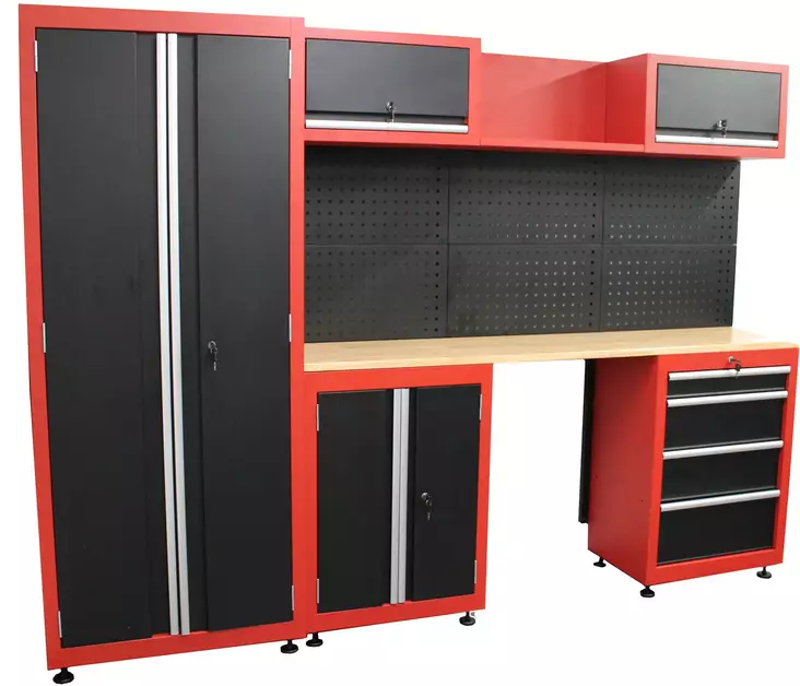 Työpistejärjestelmä 13-os. - Varastokaapit - 0016991 - 1