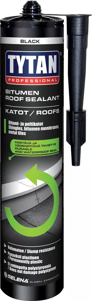 Tytan Bitumikitti paikkausmassa 310ml - Laastit  ja tasoitteet - 0008841 - 1