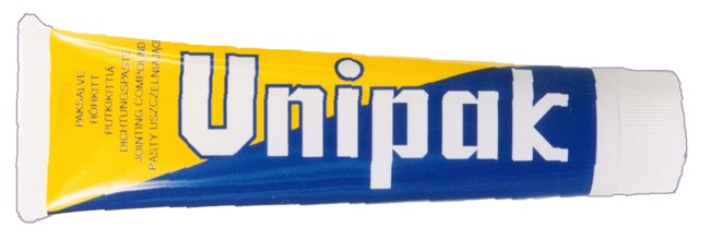 Unipak putkikitti tuubi 250gr - Putkieristeet - 0004771 - 1