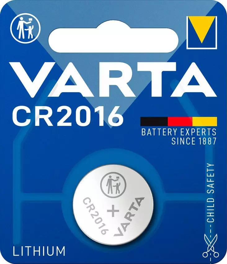 Varta nappiparisto CR2016 1kpl - Nappiparistot - 0012651 - 1