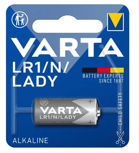 Varta paristo LR1/N/Lady 1kpl - Nappiparistot - 0012671 - 1