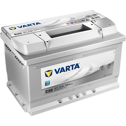 Varta Silver Dynamic Käynnistysakku 74Ah - Käynnistysakut - 0013061 - 1