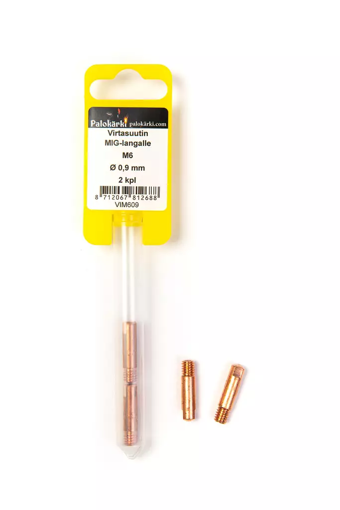 Virtasuutin MIG-langalle M6/0,9mm 2kpl - Hitsauslaitteiden tarvikkeet - 0001721 - 2