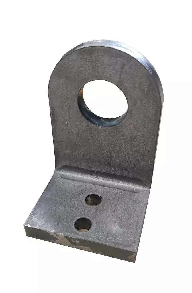 Warma hitsattava kulmakiinnike 120/75x80x12mm, reikä 35mm - Hitsattavat kiinnikkeet - 0009681 - 1