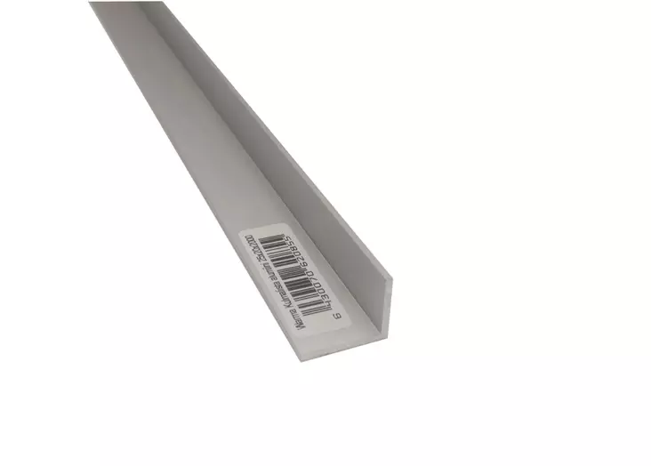 Warma Kulmalista alumiini 25x20mm, pituus 2m - Alumiiniputket ja listat - 0009581 - 1