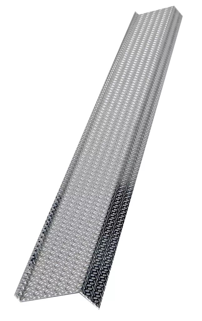 Warma Kynnyspelti alumiini riisinjyvä 200mm, pituus 1,2m - Kynnyspellit ja tasolistat - 0009731 - 1