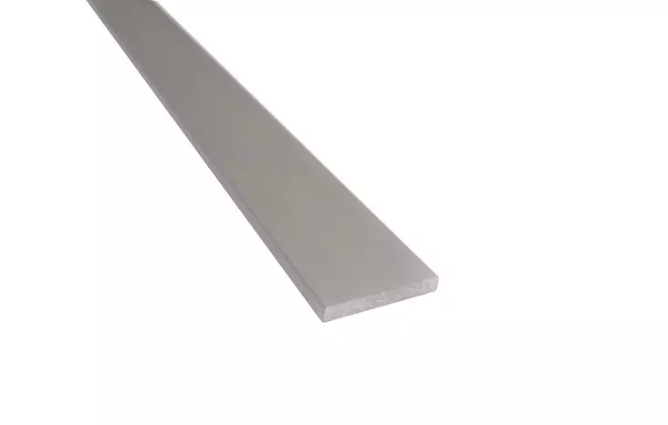 Warma Lattalista alumiini 25x3mm, pituus 2m - Alumiiniputket ja listat - 0009591 - 1