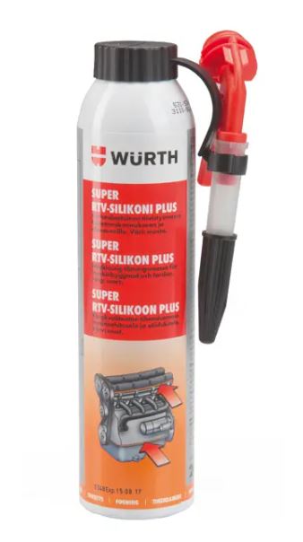 Wurth RTV-silikoni Super Plus musta 270g - Voiteluaineet - 0010601 - 1
