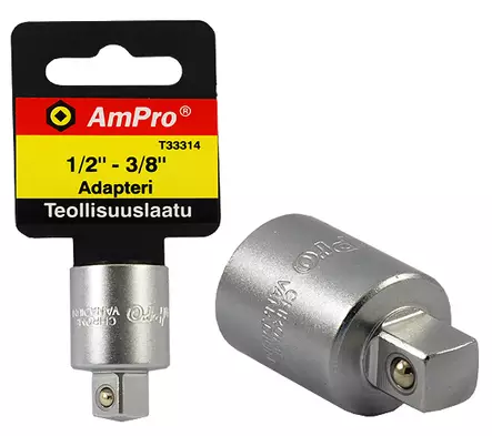 Ampro adapteri 3/4"-1/2" 54mm - Jatkovarret ja niveljatkot - 0005602 - 1