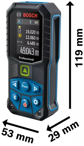Bosch Laseretäisyysmittalaite GLM 50-27 CG - Rakenneilmaisimet ja mittalaitteet - 0000592 - 2