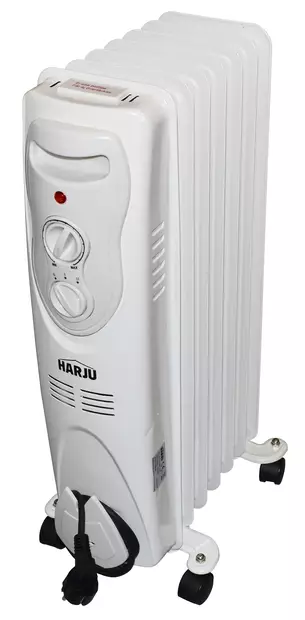 Harju Öljytäytteinen lämmitin 1500W - Lämmittimet ja lämpöpuhaltimet - 0010322 - 1