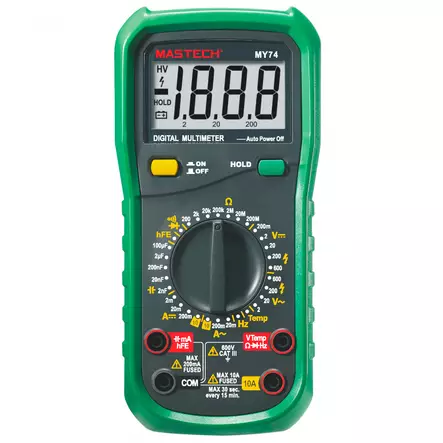 Mastech yleismittari dig. my74 600v - Yleismittarit ja virtakynät - 0009222 - 1